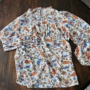 Loft long sleeved blouse